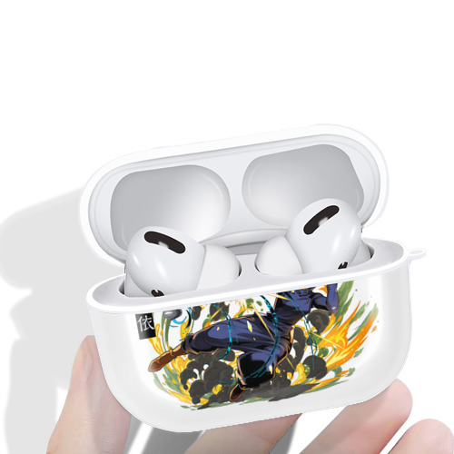呪術廻戦 Jujutsu Kaisen 【AirPods Pro用】ハードシェル保護ケース 耐衝撃・防指紋・カラビナ付き商品仕様