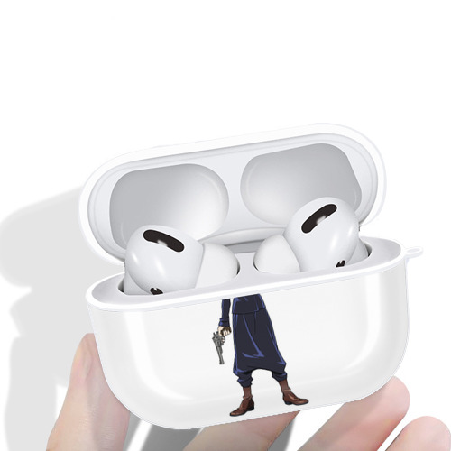 呪術廻戦 Jujutsu Kaisen 【AirPods Pro用】ハードシェル保護ケース 耐衝撃・防指紋・カラビナ付き商品仕様