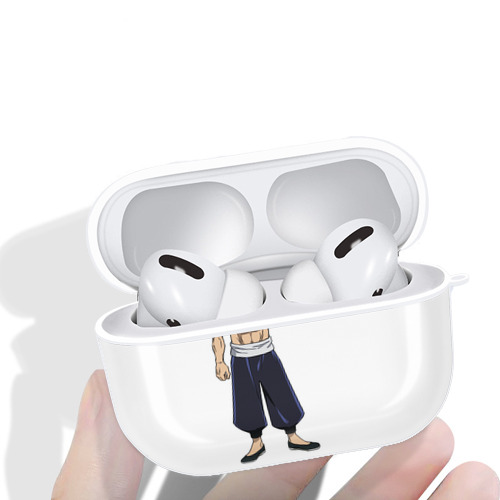 呪術廻戦 Jujutsu Kaisen 【AirPods Pro用】ハードシェル保護ケース 耐衝撃・防指紋・カラビナ付き商品仕様