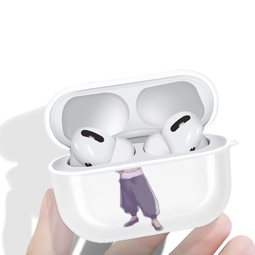 呪術廻戦 Jujutsu Kaisen 【AirPods Pro用】ハードシェル保護ケース 耐衝撃・防指紋・カラビナ付き商品仕様