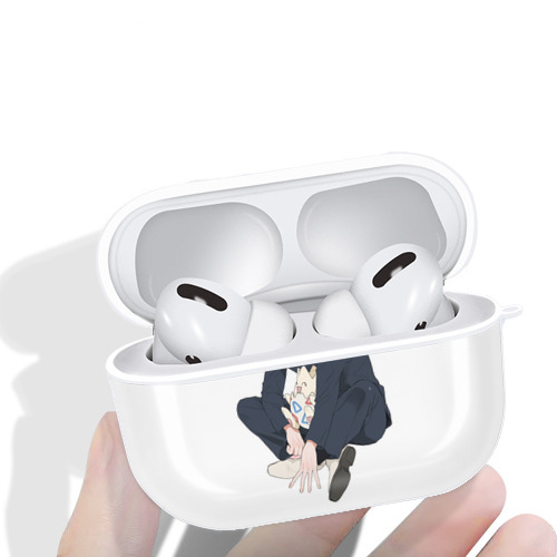 呪術廻戦 Jujutsu Kaisen 【AirPods Pro用】ハードシェル保護ケース 耐衝撃・防指紋・カラビナ付き商品仕様