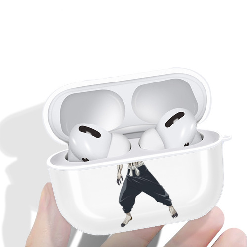 呪術廻戦 Jujutsu Kaisen 【AirPods Pro用】ハードシェル保護ケース 耐衝撃・防指紋・カラビナ付き商品仕様