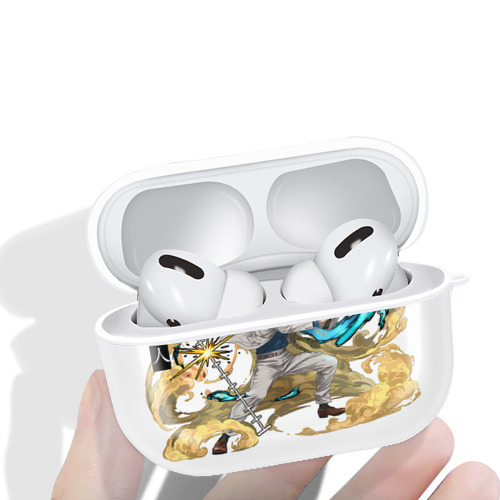 呪術廻戦 Jujutsu Kaisen 【AirPods Pro用】ハードシェル保護ケース 耐衝撃・防指紋・カラビナ付き商品仕様