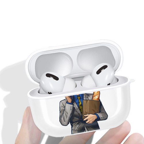 呪術廻戦 Jujutsu Kaisen 【AirPods Pro用】ハードシェル保護ケース 耐衝撃・防指紋・カラビナ付き商品仕様