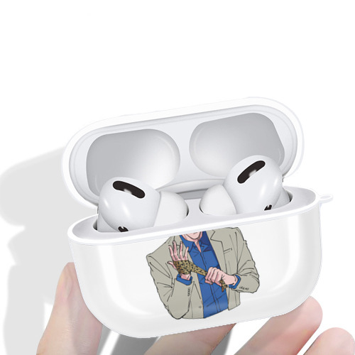 呪術廻戦 Jujutsu Kaisen 【AirPods Pro用】ハードシェル保護ケース 耐衝撃・防指紋・カラビナ付き商品仕様