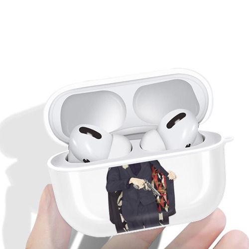 呪術廻戦 Jujutsu Kaisen 【AirPods Pro用】ハードシェル保護ケース 耐衝撃・防指紋・カラビナ付き商品仕様
