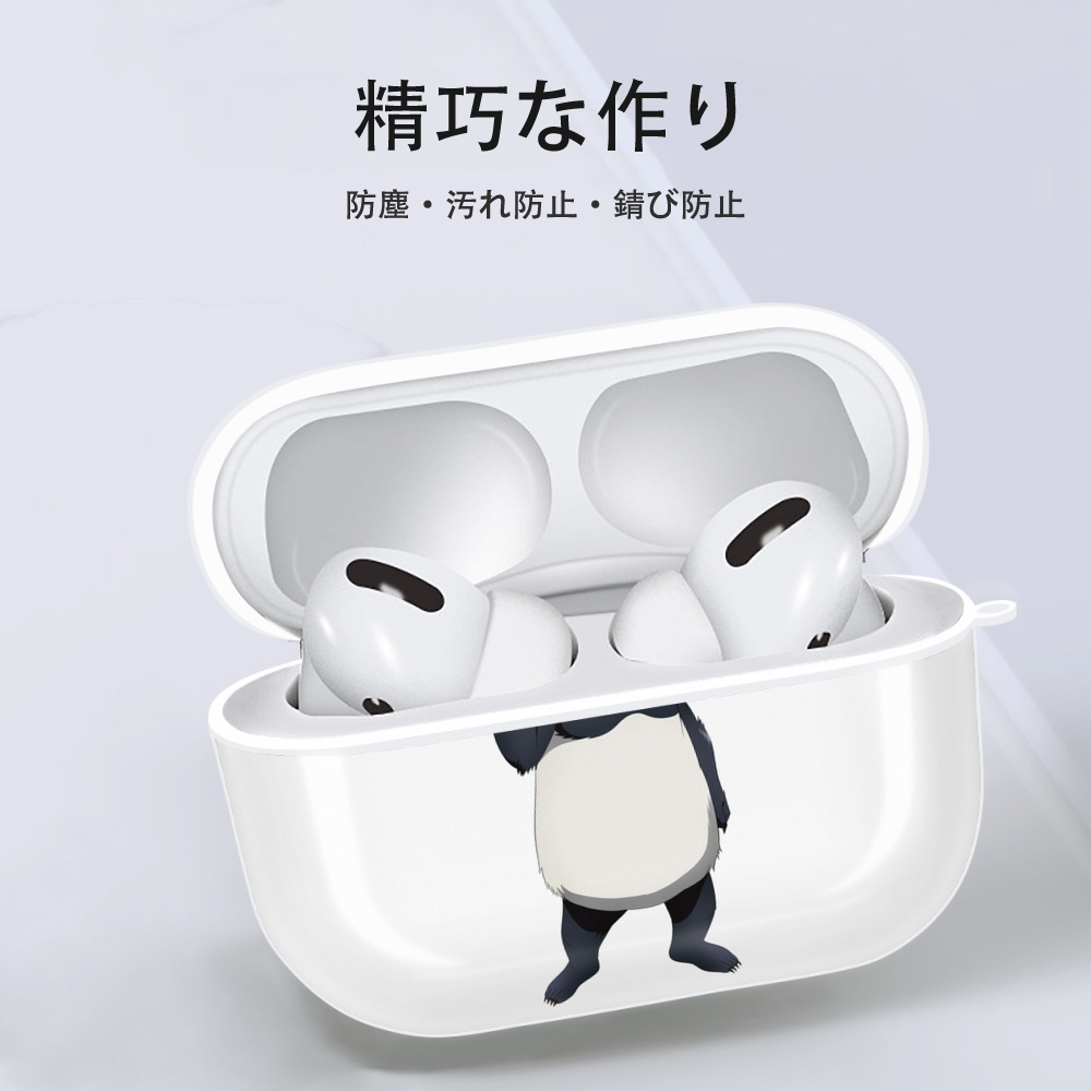 呪術廻戦 Jujutsu Kaisen 【AirPods Pro用】ハードシェル保護ケース 耐衝撃・防指紋・カラビナ付き商品仕様