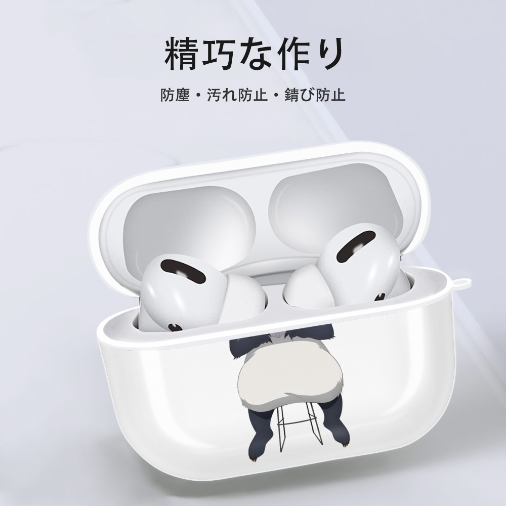 呪術廻戦 Jujutsu Kaisen 【AirPods Pro用】ハードシェル保護ケース 耐衝撃・防指紋・カラビナ付き商品仕様
