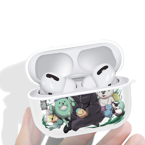 呪術廻戦 Jujutsu Kaisen 【AirPods Pro用】ハードシェル保護ケース 耐衝撃・防指紋・カラビナ付き商品仕様