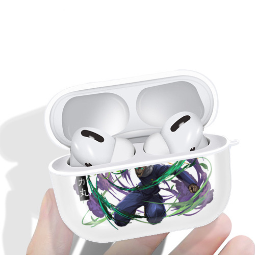 呪術廻戦 Jujutsu Kaisen 【AirPods Pro用】ハードシェル保護ケース 耐衝撃・防指紋・カラビナ付き商品仕様
