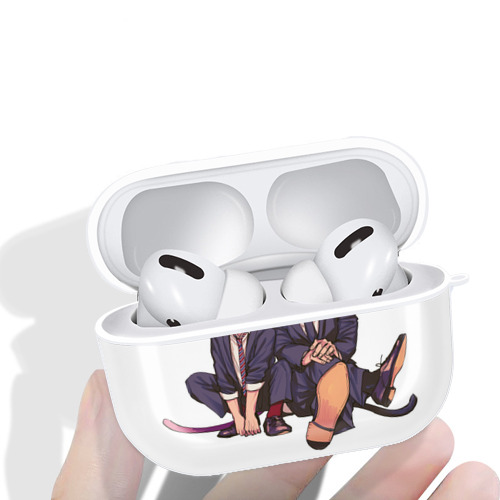 呪術廻戦 Jujutsu Kaisen 【AirPods Pro用】ハードシェル保護ケース 耐衝撃・防指紋・カラビナ付き商品仕様