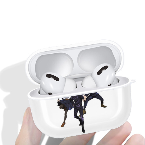 呪術廻戦 Jujutsu Kaisen 【AirPods Pro用】ハードシェル保護ケース 耐衝撃・防指紋・カラビナ付き商品仕様