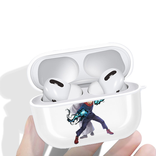 呪術廻戦 Jujutsu Kaisen 【AirPods Pro用】ハードシェル保護ケース 耐衝撃・防指紋・カラビナ付き商品仕様
