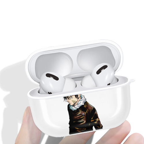 呪術廻戦 Jujutsu Kaisen 【AirPods Pro用】ハードシェル保護ケース 耐衝撃・防指紋・カラビナ付き商品仕様