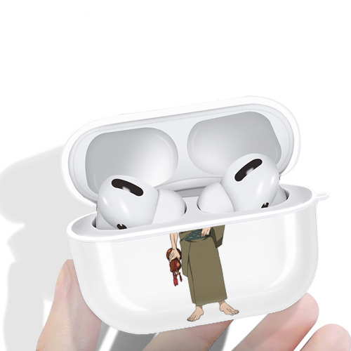呪術廻戦 Jujutsu Kaisen 【AirPods Pro用】ハードシェル保護ケース 耐衝撃・防指紋・カラビナ付き商品仕様