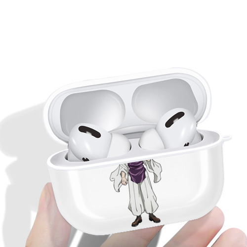 呪術廻戦 Jujutsu Kaisen 【AirPods Pro用】ハードシェル保護ケース 耐衝撃・防指紋・カラビナ付き商品仕様