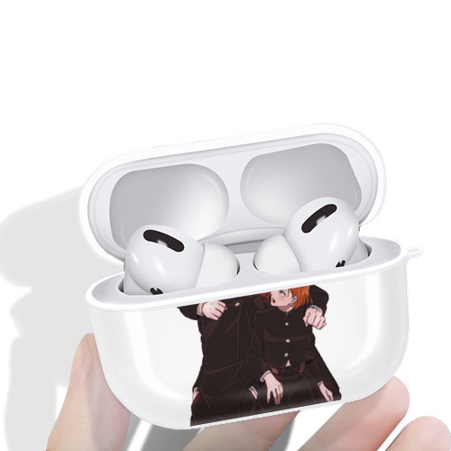 呪術廻戦 Jujutsu Kaisen 【AirPods Pro用】ハードシェル保護ケース 耐衝撃・防指紋・カラビナ付き商品仕様