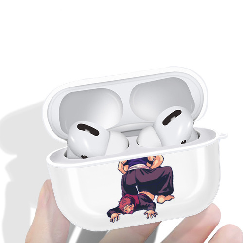 呪術廻戦 Jujutsu Kaisen 【AirPods Pro用】ハードシェル保護ケース 耐衝撃・防指紋・カラビナ付き商品仕様