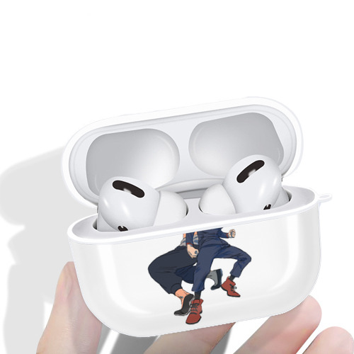 呪術廻戦 Jujutsu Kaisen 【AirPods Pro用】ハードシェル保護ケース 耐衝撃・防指紋・カラビナ付き商品仕様