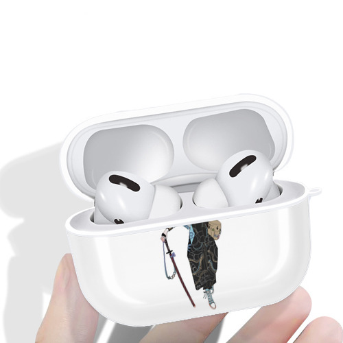 呪術廻戦 Jujutsu Kaisen 【AirPods Pro用】ハードシェル保護ケース 耐衝撃・防指紋・カラビナ付き商品仕様