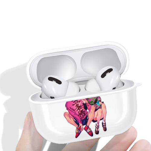 呪術廻戦 Jujutsu Kaisen 【AirPods Pro用】ハードシェル保護ケース 耐衝撃・防指紋・カラビナ付き商品仕様