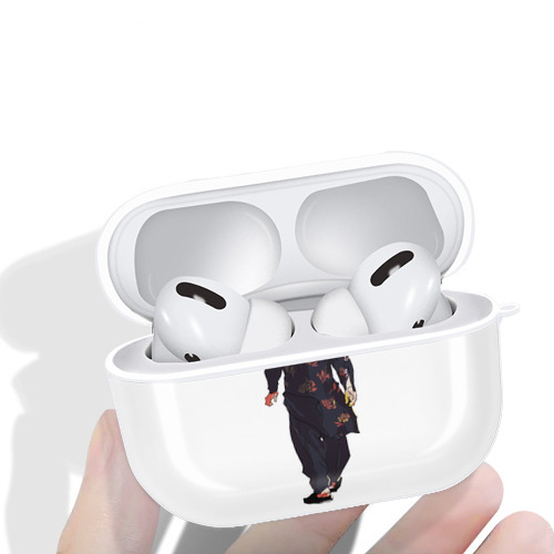 呪術廻戦 Jujutsu Kaisen 【AirPods Pro用】ハードシェル保護ケース 耐衝撃・防指紋・カラビナ付き商品仕様