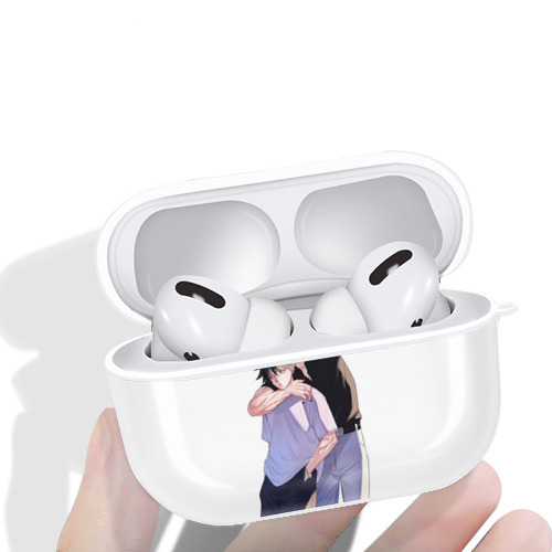 呪術廻戦 Jujutsu Kaisen 【AirPods Pro用】ハードシェル保護ケース 耐衝撃・防指紋・カラビナ付き商品仕様