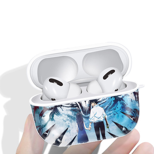 呪術廻戦 Jujutsu Kaisen 【AirPods Pro用】ハードシェル保護ケース 耐衝撃・防指紋・カラビナ付き商品仕様