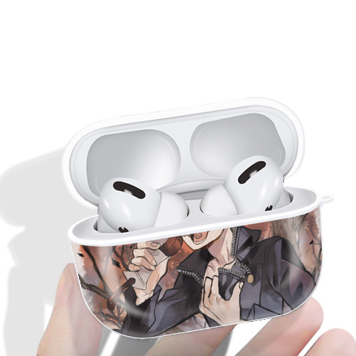 呪術廻戦 Jujutsu Kaisen 【AirPods Pro用】ハードシェル保護ケース 耐衝撃・防指紋・カラビナ付き商品仕様