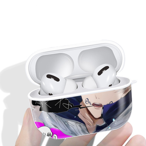 呪術廻戦 Jujutsu Kaisen 【AirPods Pro用】ハードシェル保護ケース 耐衝撃・防指紋・カラビナ付き商品仕様