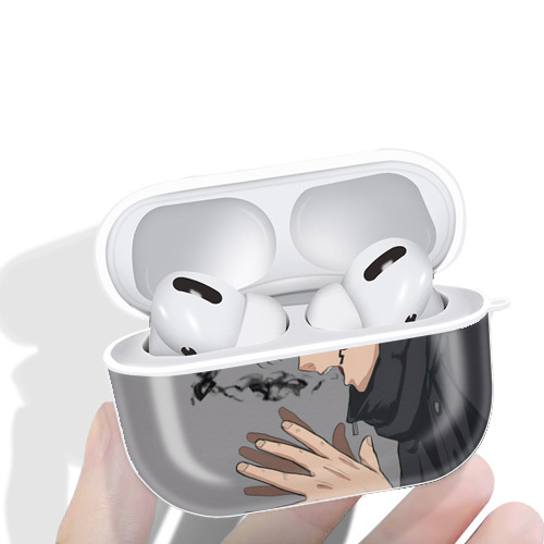 呪術廻戦 Jujutsu Kaisen 【AirPods Pro用】ハードシェル保護ケース 耐衝撃・防指紋・カラビナ付き商品仕様