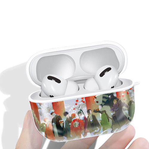 呪術廻戦 Jujutsu Kaisen 【AirPods Pro用】ハードシェル保護ケース 耐衝撃・防指紋・カラビナ付き商品仕様