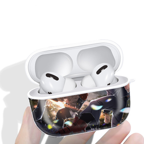 呪術廻戦 Jujutsu Kaisen 【AirPods Pro用】ハードシェル保護ケース 耐衝撃・防指紋・カラビナ付き商品仕様
