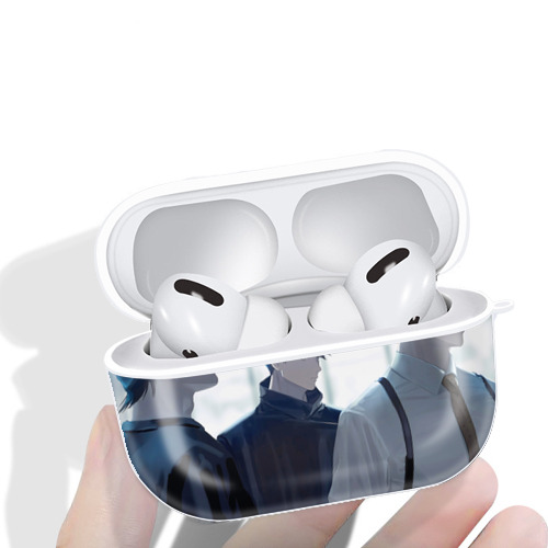 呪術廻戦 Jujutsu Kaisen 【AirPods Pro用】ハードシェル保護ケース 耐衝撃・防指紋・カラビナ付き商品仕様