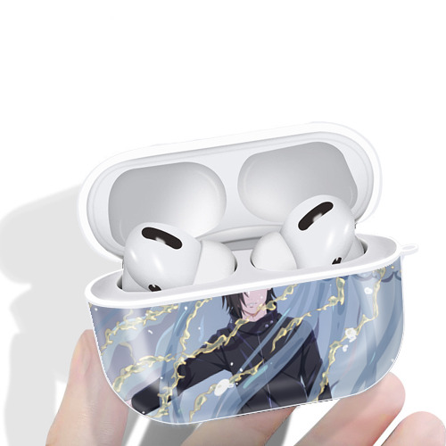 呪術廻戦 Jujutsu Kaisen 【AirPods Pro用】ハードシェル保護ケース 耐衝撃・防指紋・カラビナ付き商品仕様