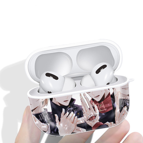 呪術廻戦 Jujutsu Kaisen 【AirPods Pro用】ハードシェル保護ケース 耐衝撃・防指紋・カラビナ付き商品仕様