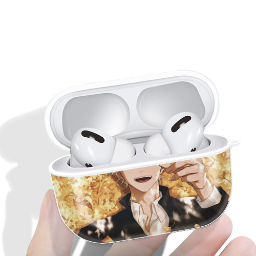 呪術廻戦 Jujutsu Kaisen 【AirPods Pro用】ハードシェル保護ケース 耐衝撃・防指紋・カラビナ付き商品仕様