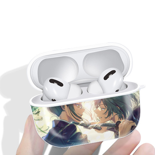 呪術廻戦 Jujutsu Kaisen 【AirPods Pro用】ハードシェル保護ケース 耐衝撃・防指紋・カラビナ付き商品仕様