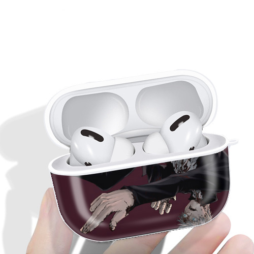 呪術廻戦 Jujutsu Kaisen 【AirPods Pro用】ハードシェル保護ケース 耐衝撃・防指紋・カラビナ付き商品仕様