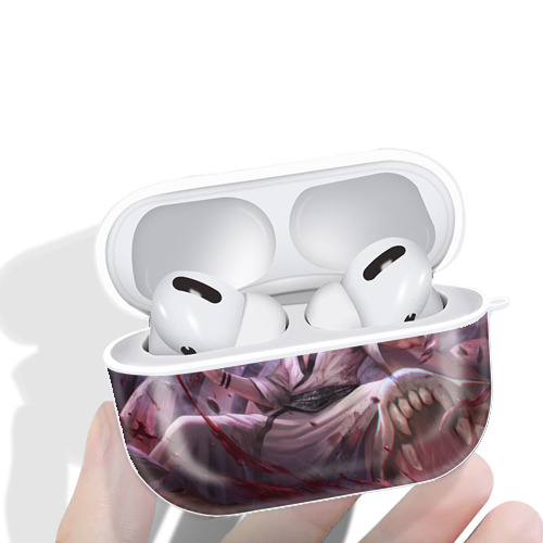 呪術廻戦 Jujutsu Kaisen 【AirPods Pro用】ハードシェル保護ケース 耐衝撃・防指紋・カラビナ付き商品仕様