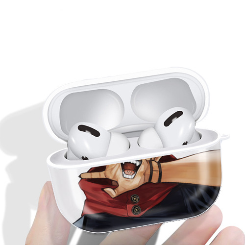 呪術廻戦 Jujutsu Kaisen 【AirPods Pro用】ハードシェル保護ケース 耐衝撃・防指紋・カラビナ付き商品仕様