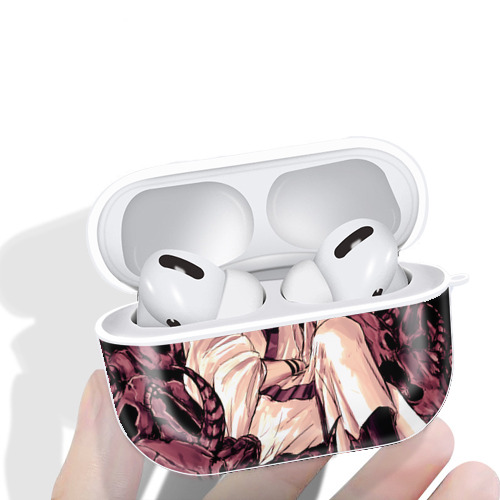 呪術廻戦 Jujutsu Kaisen 【AirPods Pro用】ハードシェル保護ケース 耐衝撃・防指紋・カラビナ付き商品仕様