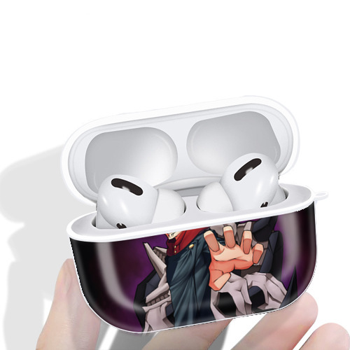 呪術廻戦 Jujutsu Kaisen 【AirPods Pro用】ハードシェル保護ケース 耐衝撃・防指紋・カラビナ付き商品仕様