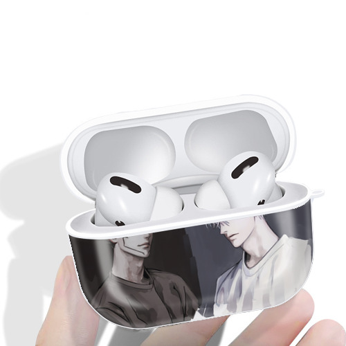 呪術廻戦 Jujutsu Kaisen 【AirPods Pro用】ハードシェル保護ケース 耐衝撃・防指紋・カラビナ付き商品仕様