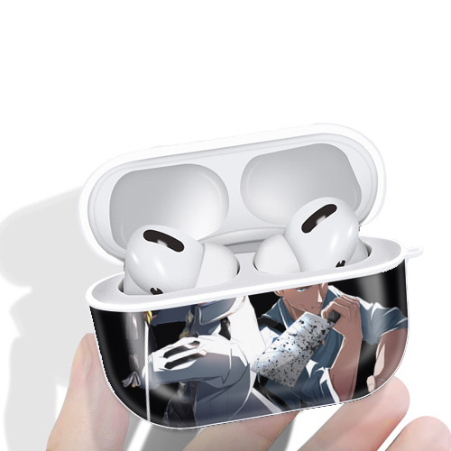 呪術廻戦 Jujutsu Kaisen 【AirPods Pro用】ハードシェル保護ケース 耐衝撃・防指紋・カラビナ付き商品仕様