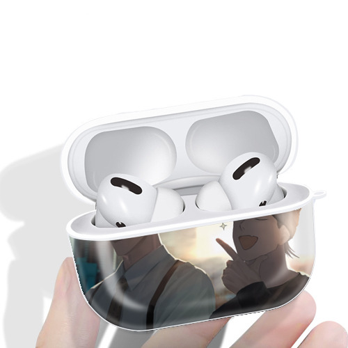 呪術廻戦 Jujutsu Kaisen 【AirPods Pro用】ハードシェル保護ケース 耐衝撃・防指紋・カラビナ付き商品仕様