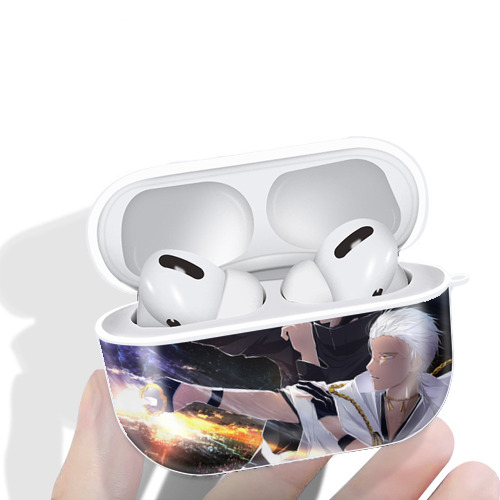 呪術廻戦 Jujutsu Kaisen 【AirPods Pro用】ハードシェル保護ケース 耐衝撃・防指紋・カラビナ付き商品仕様