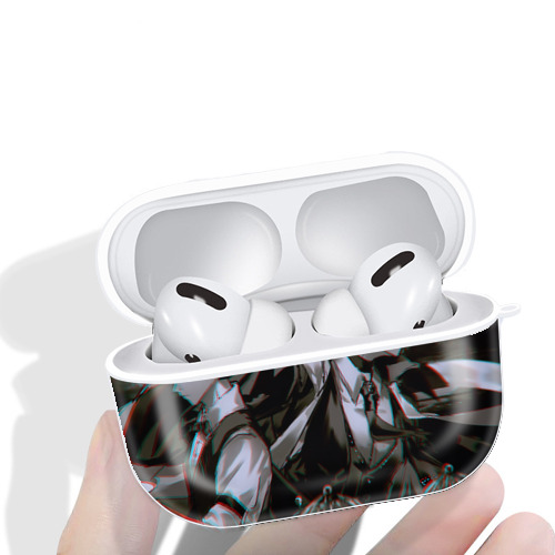 呪術廻戦 Jujutsu Kaisen 【AirPods Pro用】ハードシェル保護ケース 耐衝撃・防指紋・カラビナ付き商品仕様