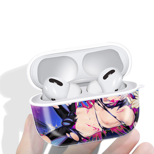 呪術廻戦 Jujutsu Kaisen 【AirPods Pro用】ハードシェル保護ケース 耐衝撃・防指紋・カラビナ付き商品仕様