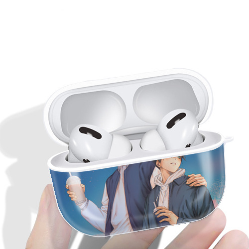 呪術廻戦 Jujutsu Kaisen 【AirPods Pro用】ハードシェル保護ケース 耐衝撃・防指紋・カラビナ付き商品仕様